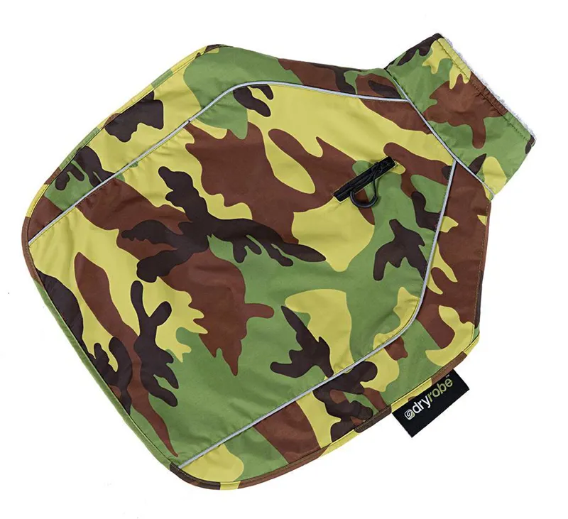 Dryrobe Dog Coat Camo/Grey-7